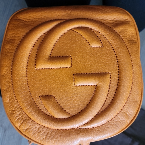 Gucci Soho Logo Boston Bag - Picture 13 of 14